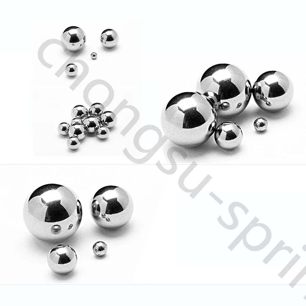 304 Stainless Steel Balls 1mm 2mm 3mm 4mm 5mm 6mm 7mm 8mm 9mm 9.5mm 10mm for Ball Bearings Steel Beads Slingshot Ammo Solid Ball