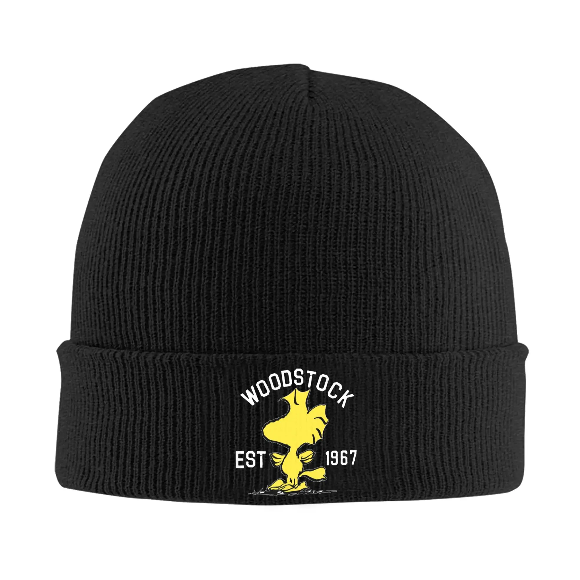 Woodstock Minimalist Cute Snoopys Hat Autumn Winter Skullies Beanies New  Cap Female Male Acrylic Knitted Caps