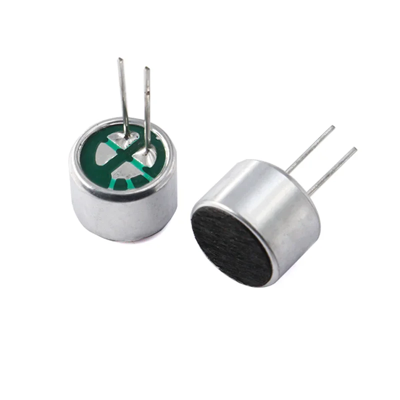 2PCS Microphone head 6*5mm 9x7mm 6*2.2 Microphone with pin capacitive electret microphone 52DB pickup