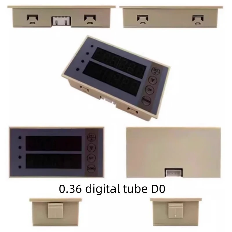 PLC relay display and input parameter display board, function is equivalent to text, touch screen is not programmed D110.D114