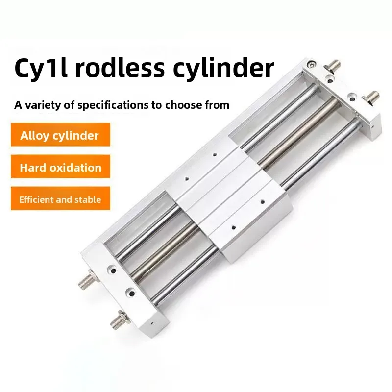 Bese Customized CY1L10/15/20/25/32/40-50X100X150 Magnetic Couple With Guide Rail Rodless Air Pneumatic Cylinders Piston