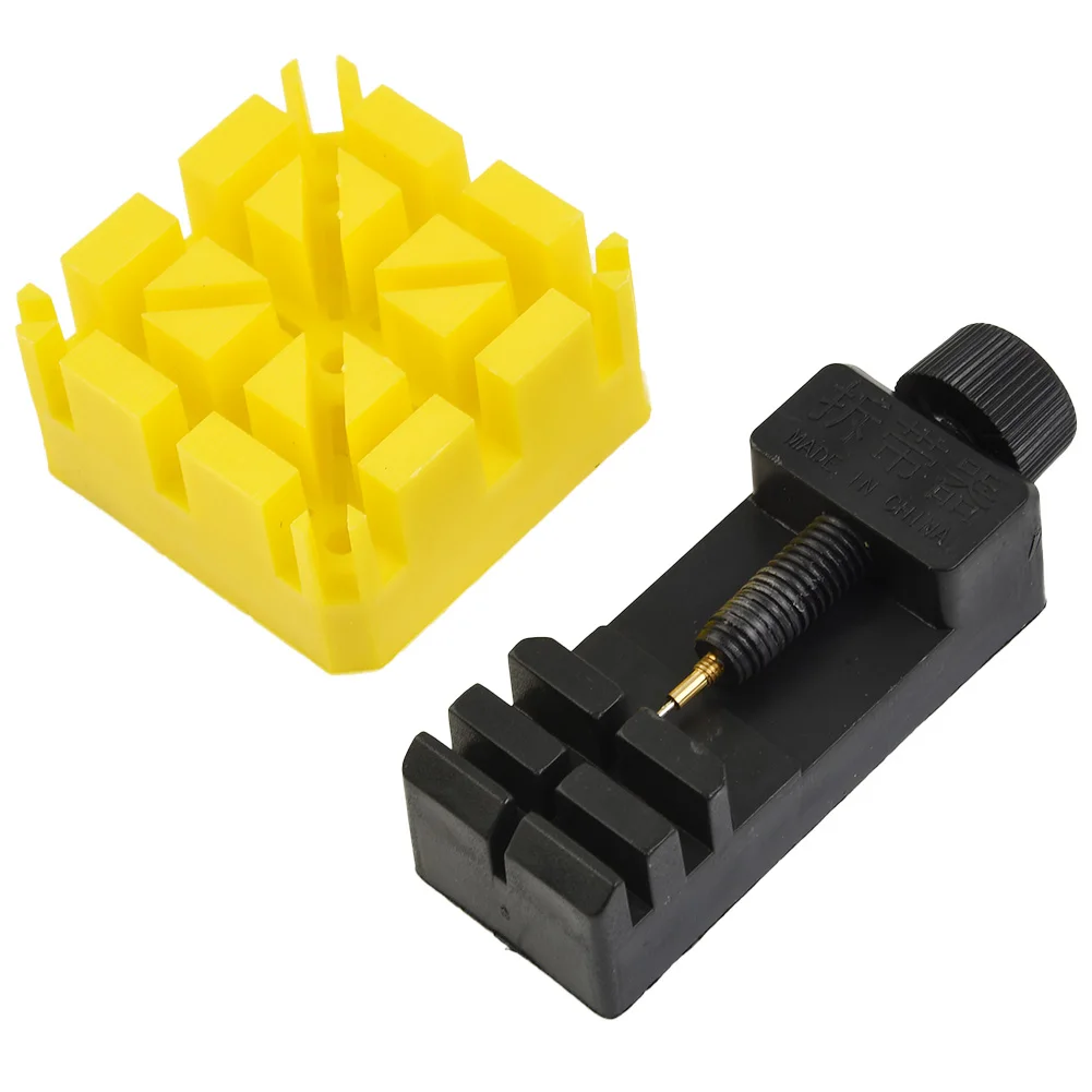 

11PCS Professional Watch Repair Kit with Hammer & Remover Tools - Adjust & Remove Watch Bracelet Links Without Scratches at Home