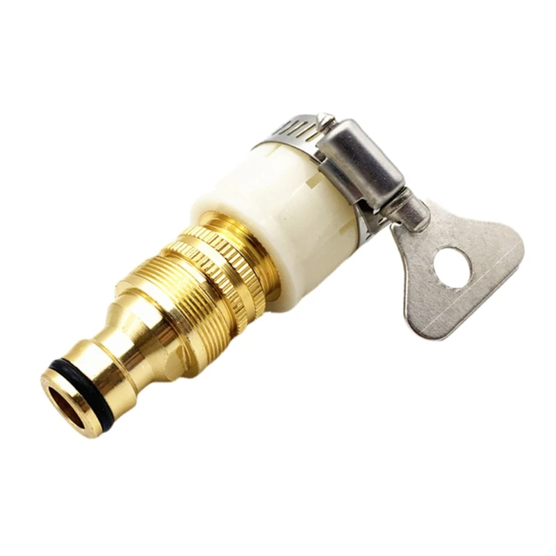 Universal Tap Kitchen Adapters Brass Faucet Tap Connector Mixer Hose Adaptor Basin Fitting Garden Watering Garden Tools