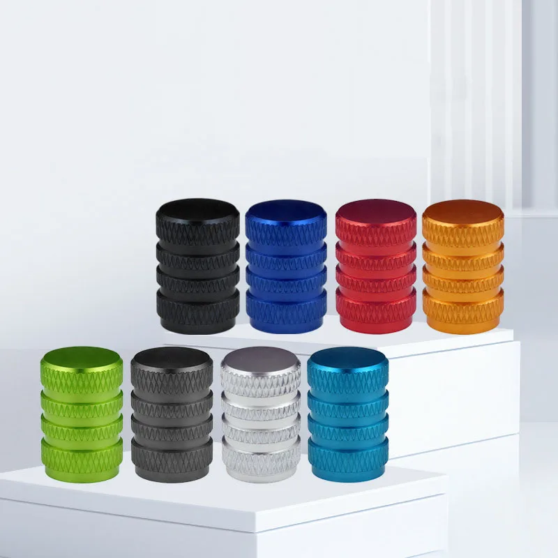 

Automobile Tire Valve Cap Metal Personalized Valve Cap Aluminum Alloy Explosion-proof Valve Core Cover Universal Cycling