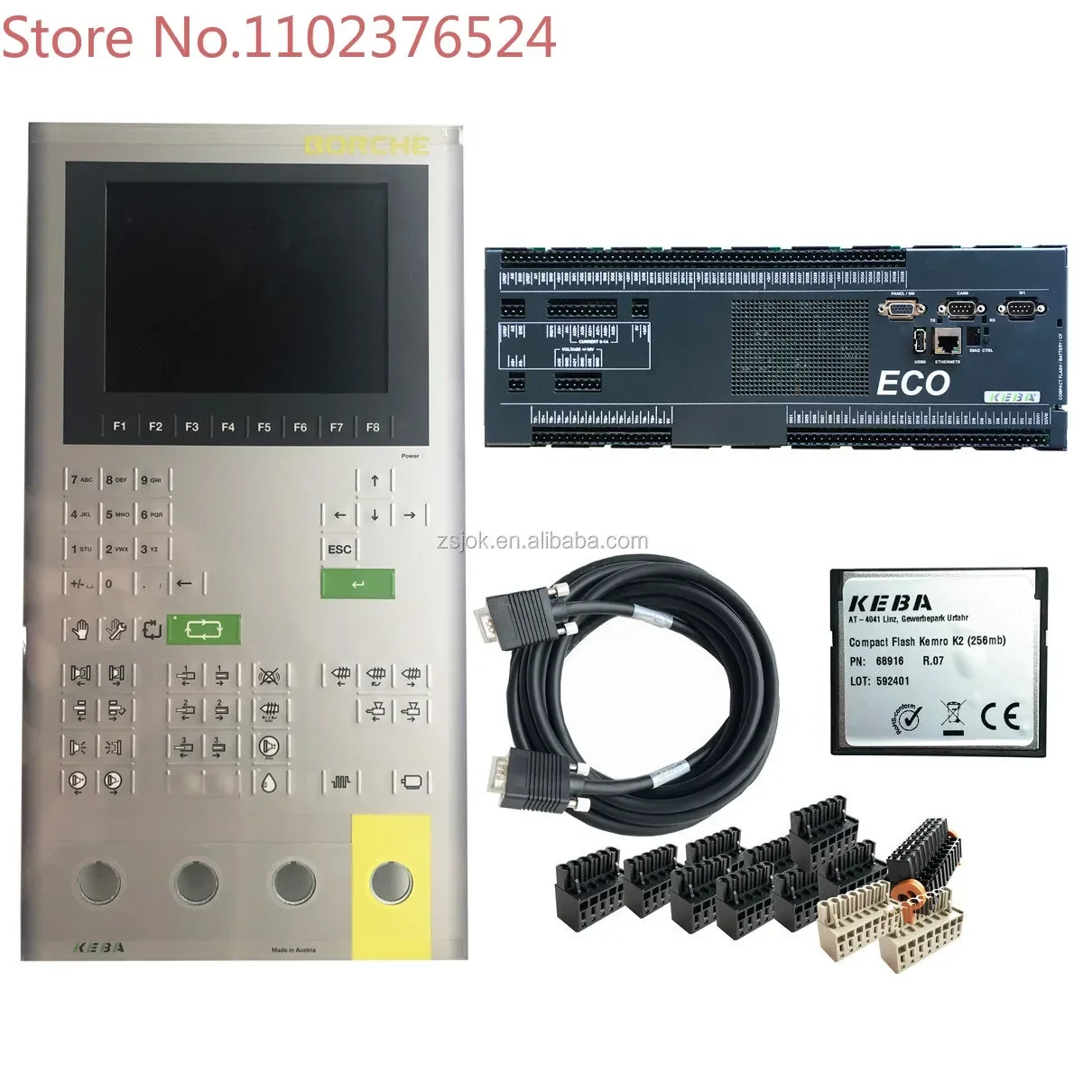 

KEBA CP031/T with OP 331/P-6400 panel full set control system , I1070 PLC for molding machine ( KEBA K2-200 )