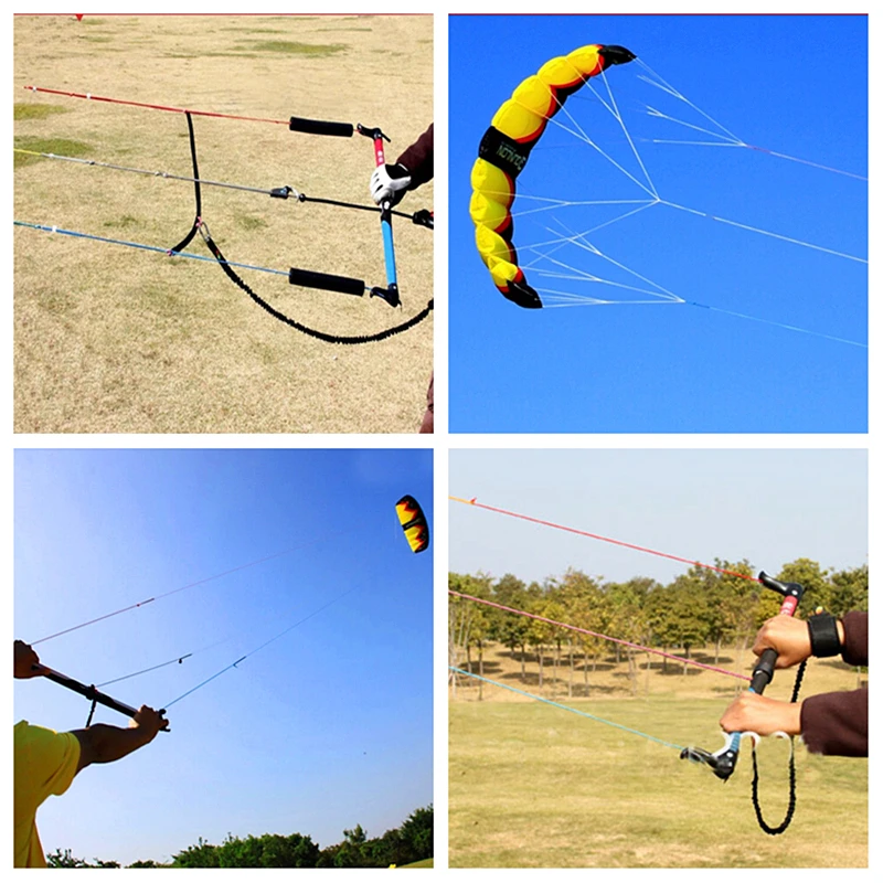 Envío Gratis, barra de control de pipa eléctrica, accesorios para pipa acrobática de tres líneas, kitesurf de tres líneas, pipa profesional de papalote volando