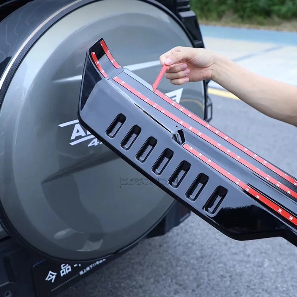 سبويلر السقف الخلفي لـ 2023 2024 Chery Jetour Traveler T2 سقف ثابت الجناح تعديل الطلاء ملحقات مظهر الجناح الخلفي الرياضي