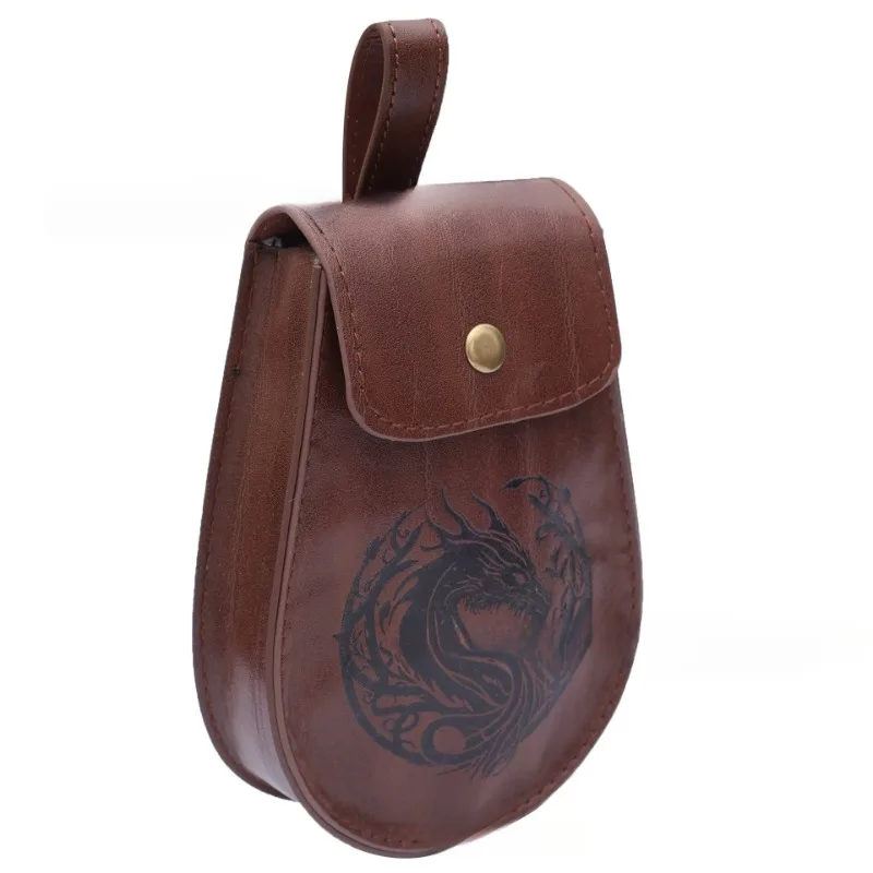 Accessoires de costume de la Renaissance Viking médiévale, protège-bras, sacs de ceinture et bracelet réglable pour hommes, cosplay de chevalier pirate