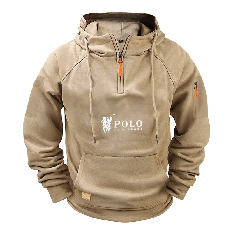 

Men's hooded sweatshirt, long-sleeved sweatshirt, zipper design, hooded sweatshirt, men's clothing, sportswear, sweatshirt