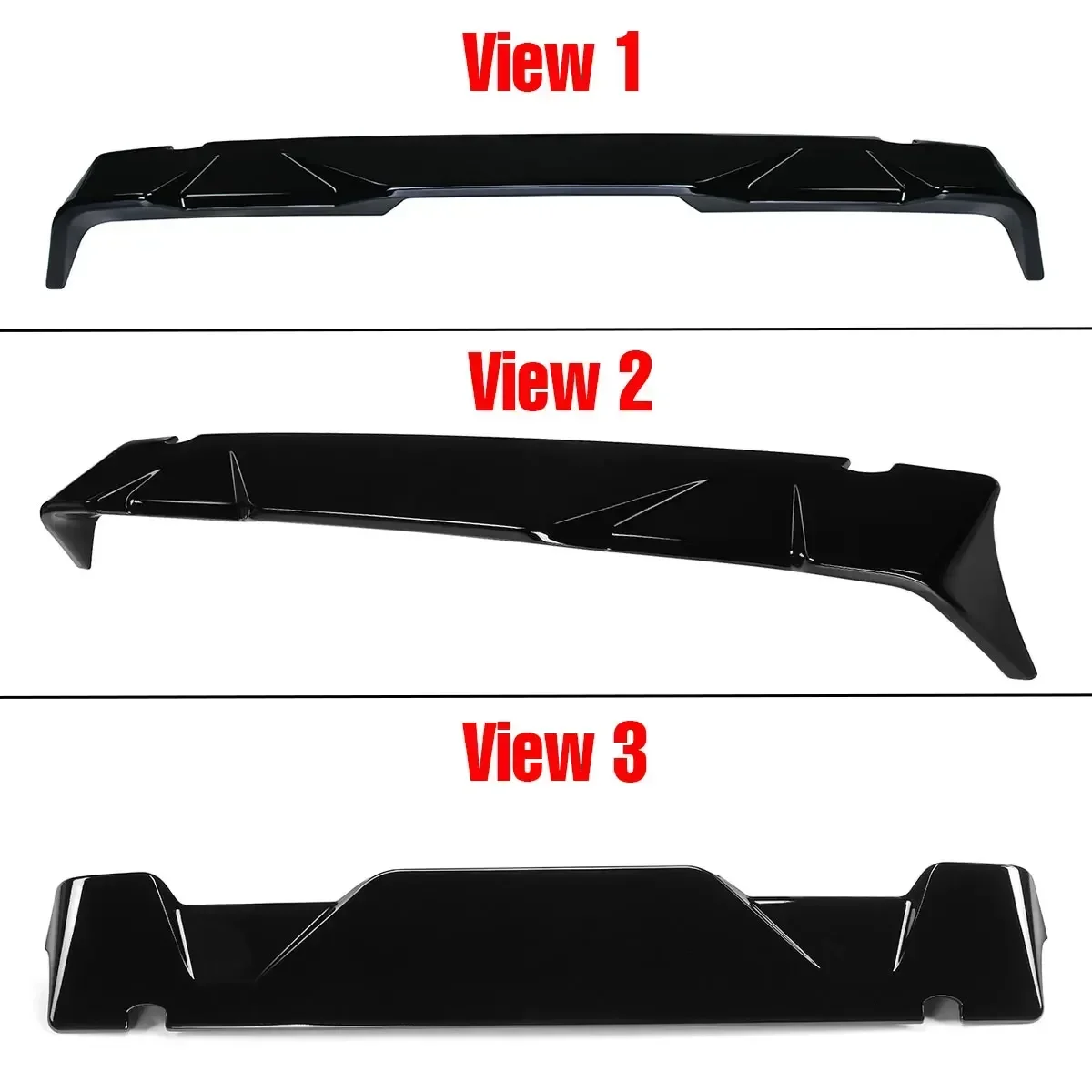 F-150 Car Rear Roof Spoiler Wing Extension For Ford F-150 2015-2020 Rear Trunk Spoiler Boot Wing Lip Rear Lip Spoiler Body Kit