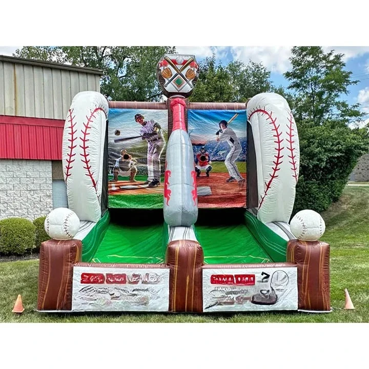 

New Design Commercial Baseball Inflatable Strike 3 Baseball Challenge Inflatable Sport Game