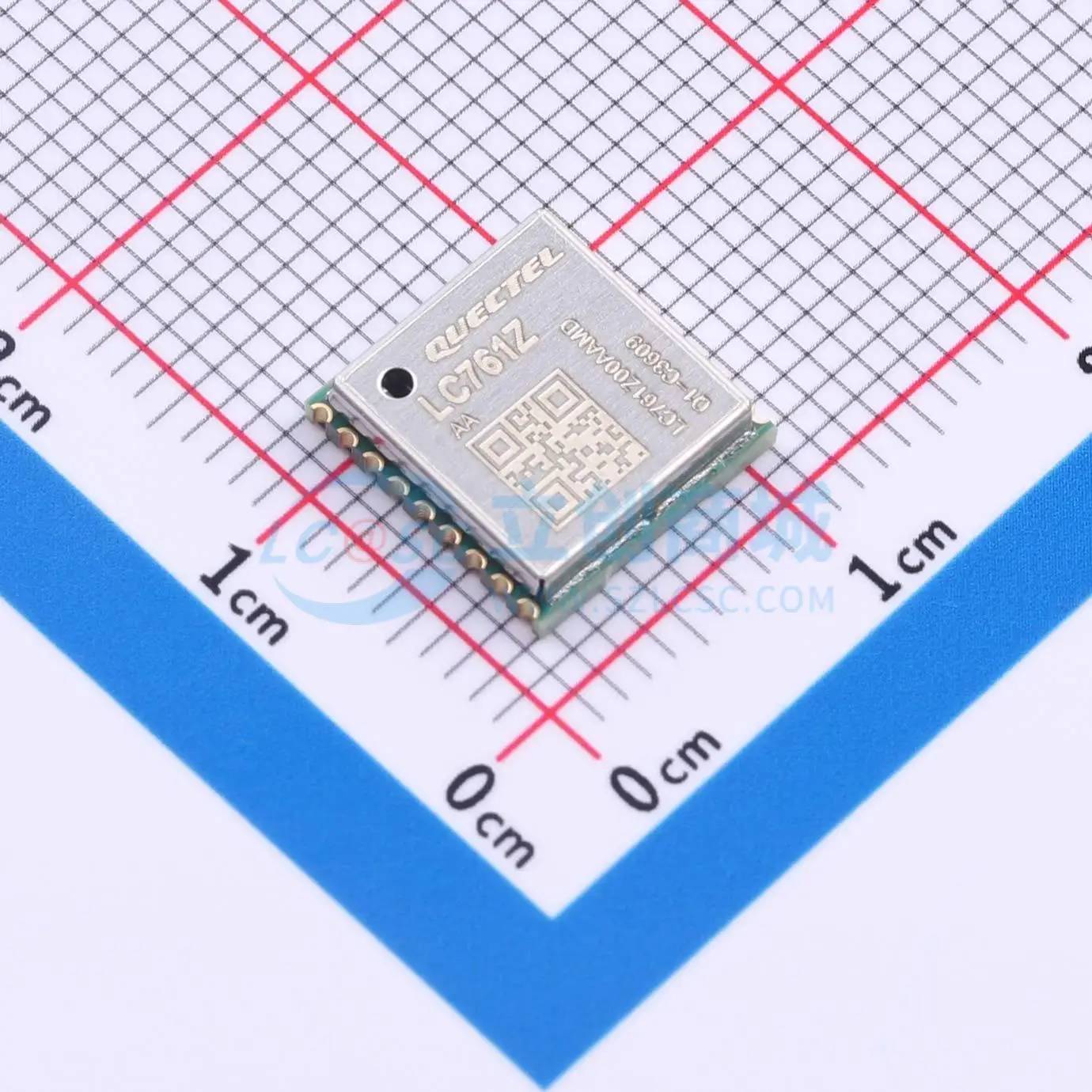 3pcs LC761Z00AAMD SMD 10.1x9.7mm I2C UART 2.8V 3.6V RF Wireless Communication Module
