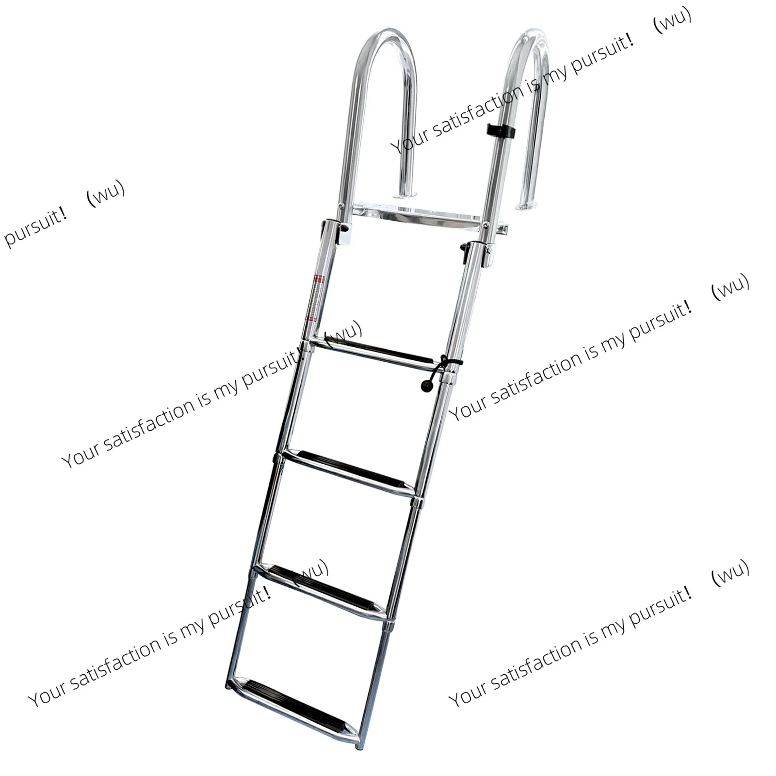 High-strength stainless steel deck ladder, curved ladder under water ladder, ship and yacht hardware accessories