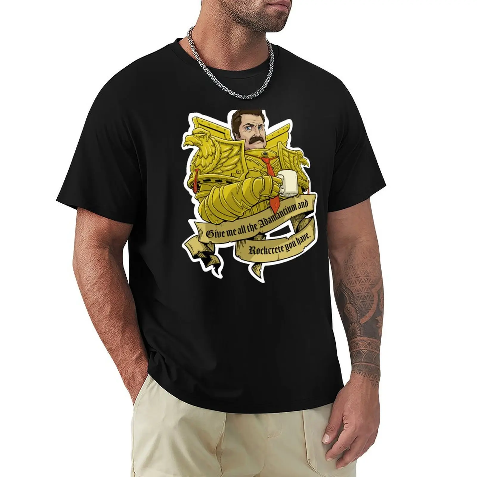 

Rongle Dornson T-Shirt new edition Luxury man summer shirt mens t shirt