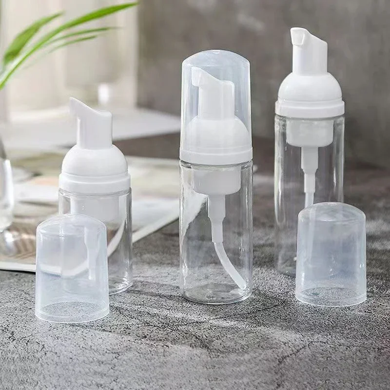50 Stuks 60Ml/30Ml Schuimdispenser Fles Plastic Navulbare Mini-Schuimende Schuimfles Met Zeepdispenser Pompflessen-Voor Op Reis