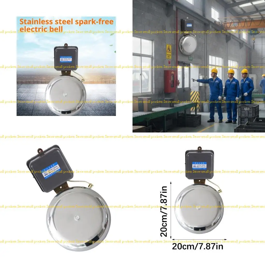 Dispositivo señal advertencia audible transparente R1WD 220V operado para aplicaciones seguridad
