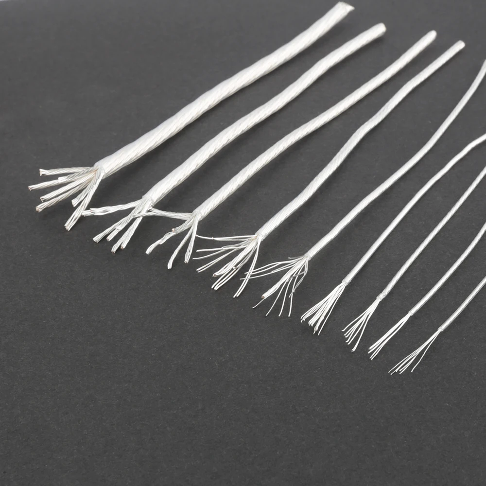 5m High Purity Silver Plated 6N OCC Copper Wire for HiFi Audio DIY Amplifier Headphone Speaker Internal Wiring Connection Cable