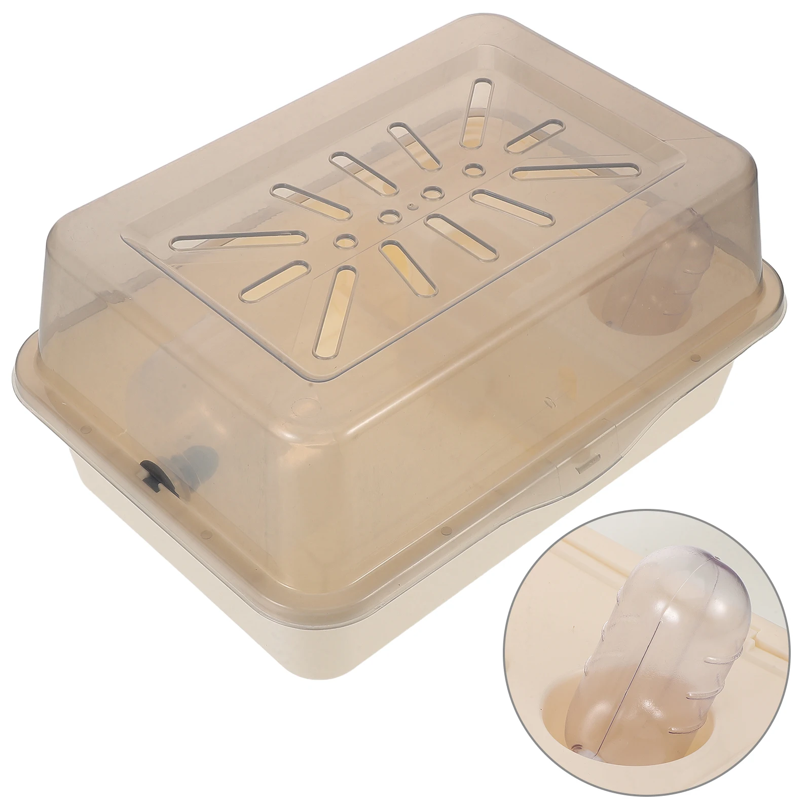 

Pet Villa Cage Pets Portable Mouse Travel Plastic Dwarf Hamster Small Container Bunny Carrier