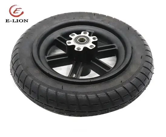 10 Inches Updated Tires for Xiaomi MiJia M365 E-Scooter 5 / 6 Holes Disc Brake Scooter Thicken Inflation Wheels