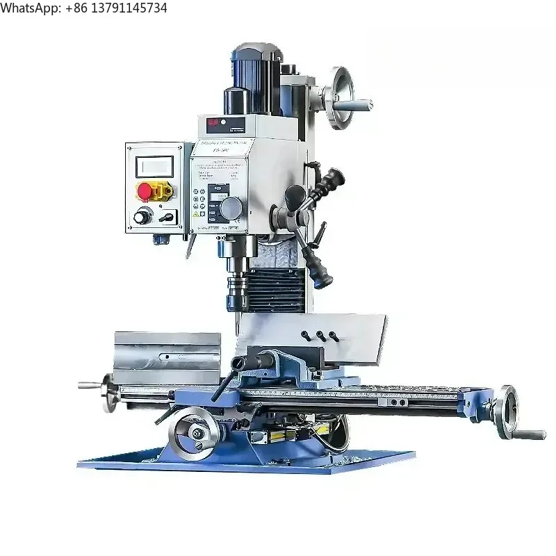 30V 1000W Conventional Automatic Variable Speed Digital Display Wood Metal Feed Drilling and Milling Machine