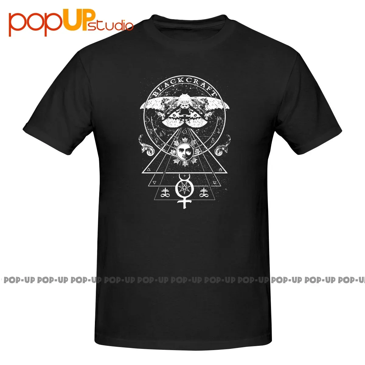 Blackcraft Cult Crowley'S Moth Occult Goth Shirt T-shirt Tee Gift Unisex Splicing Best Quality