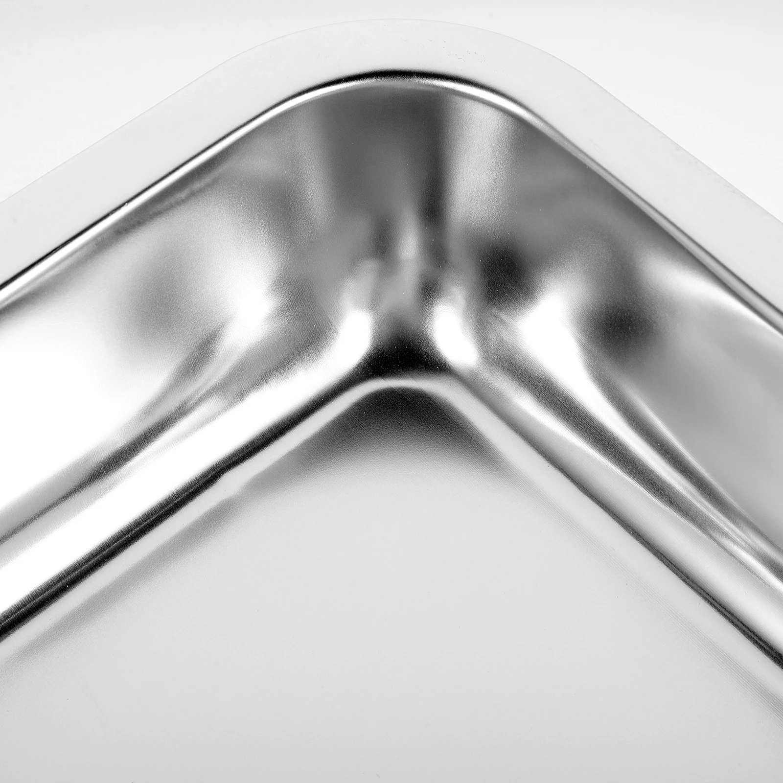 

1Set Stainless Steel Tea Tray Rectangular Hollow Drainage Metal Tea Serving Tray Stackable for Home Restaurant Hotel