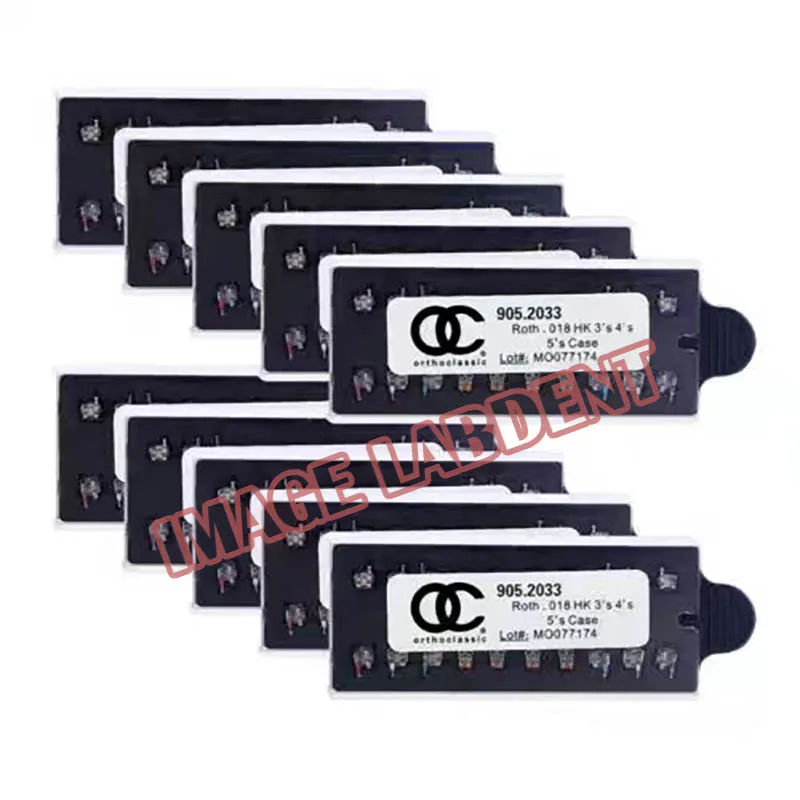 歯科矯正ブレースキット矯正金属ベースmbt22-345フックoc10キットroth22