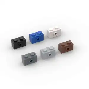 Bilashmart MOC 10 86876 Modified 1x2 With Studs On Side Building Blocks Kit Connector Brick Particle Educational Toys Birthday Kid Gift