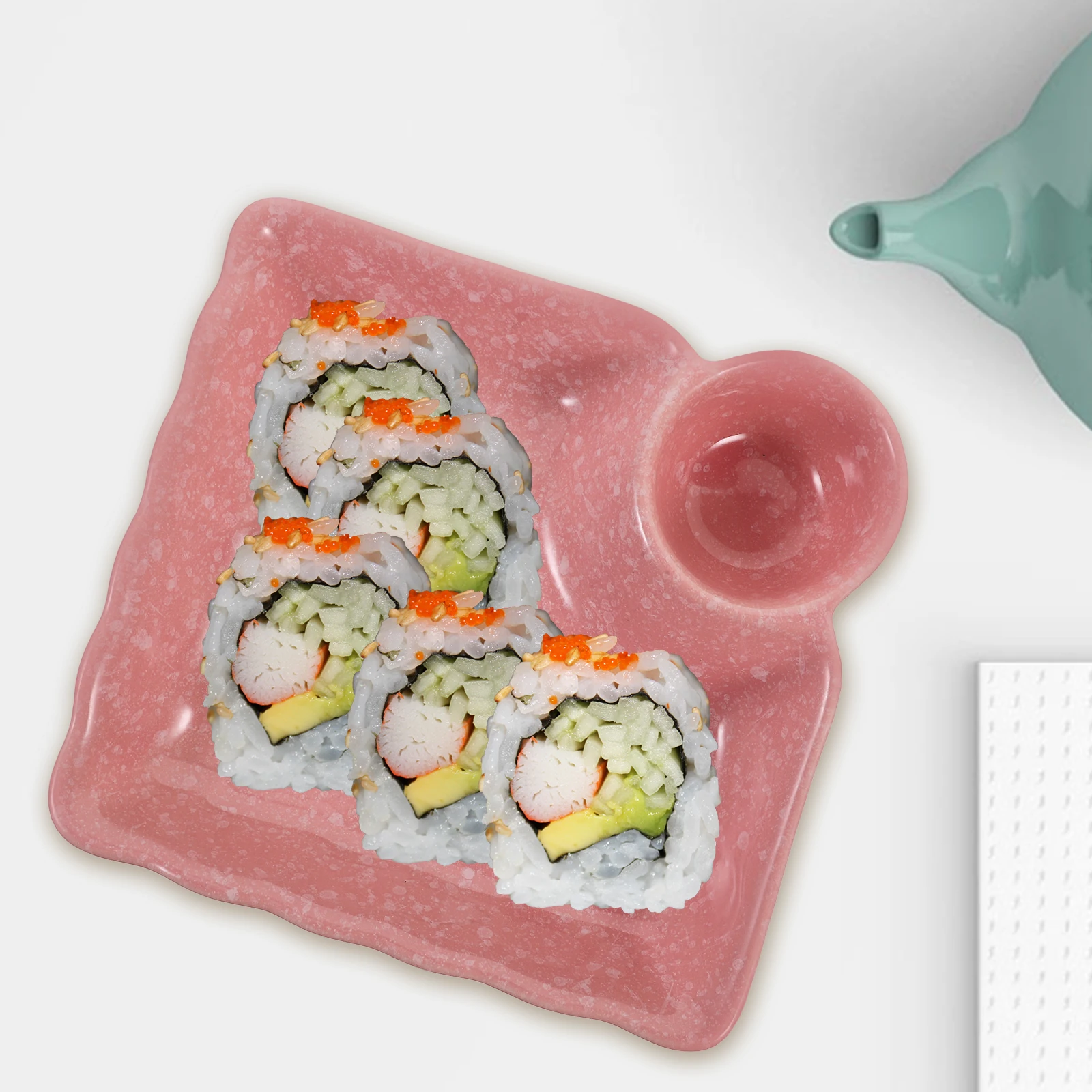 

Plastic Table Creative Sauce Dish Dipping Bowl Perfect for Home Restaurants Seasoning Dish Appetizer Dessert Plates