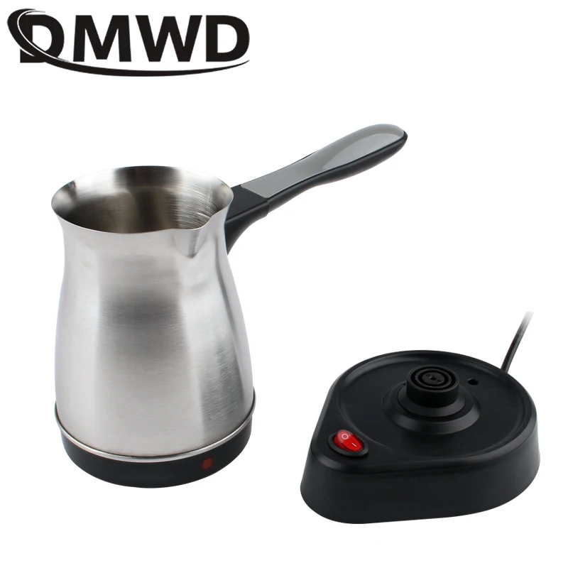 Portable Electric Mocha Latte Coffee Maker Turkish Greek Stovetop Italian Moka Milk Espresso Cafeteira Percolator Pot Tea Kettle