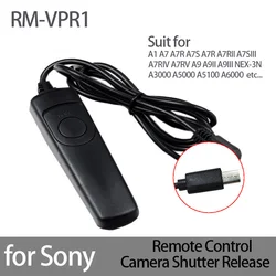 RM-VPR1 S2 Shutter Release Cable Remote Control for Sony A6400 A6500 A6600 A58 A68 HX300 HX350 HX400 RX10 Camera Accessories
