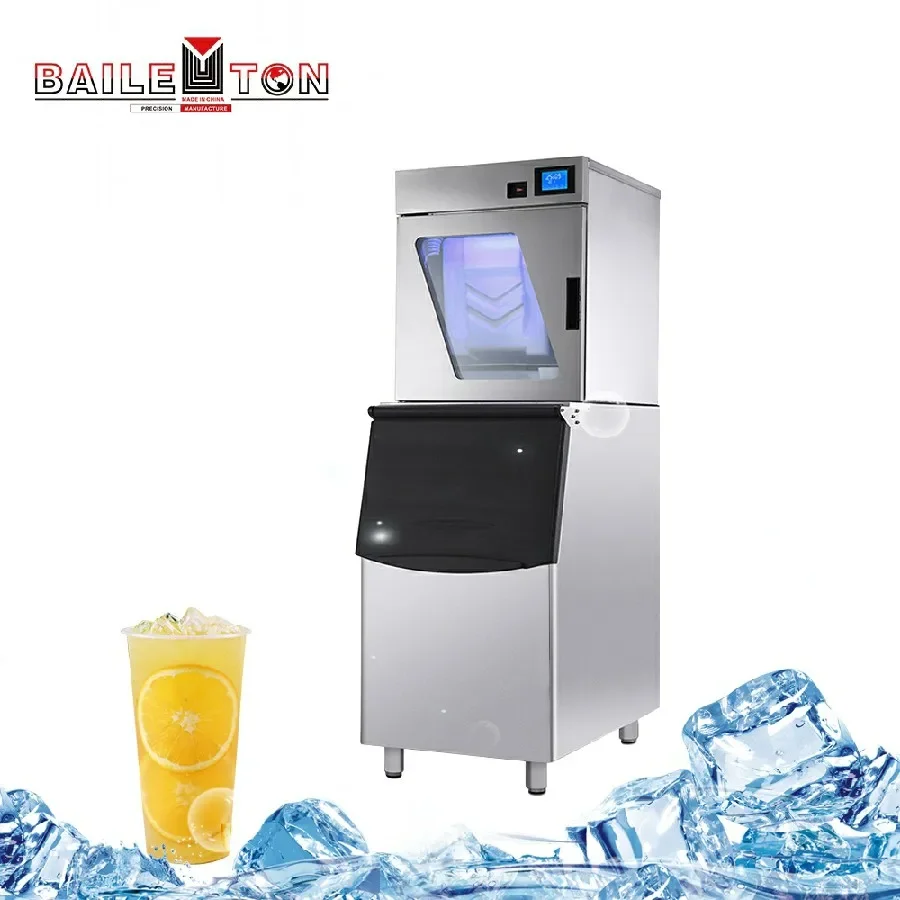 

Commercial 150kg 300kg Cube Ice Maker Machine Ice Cube Machine With Factory Price