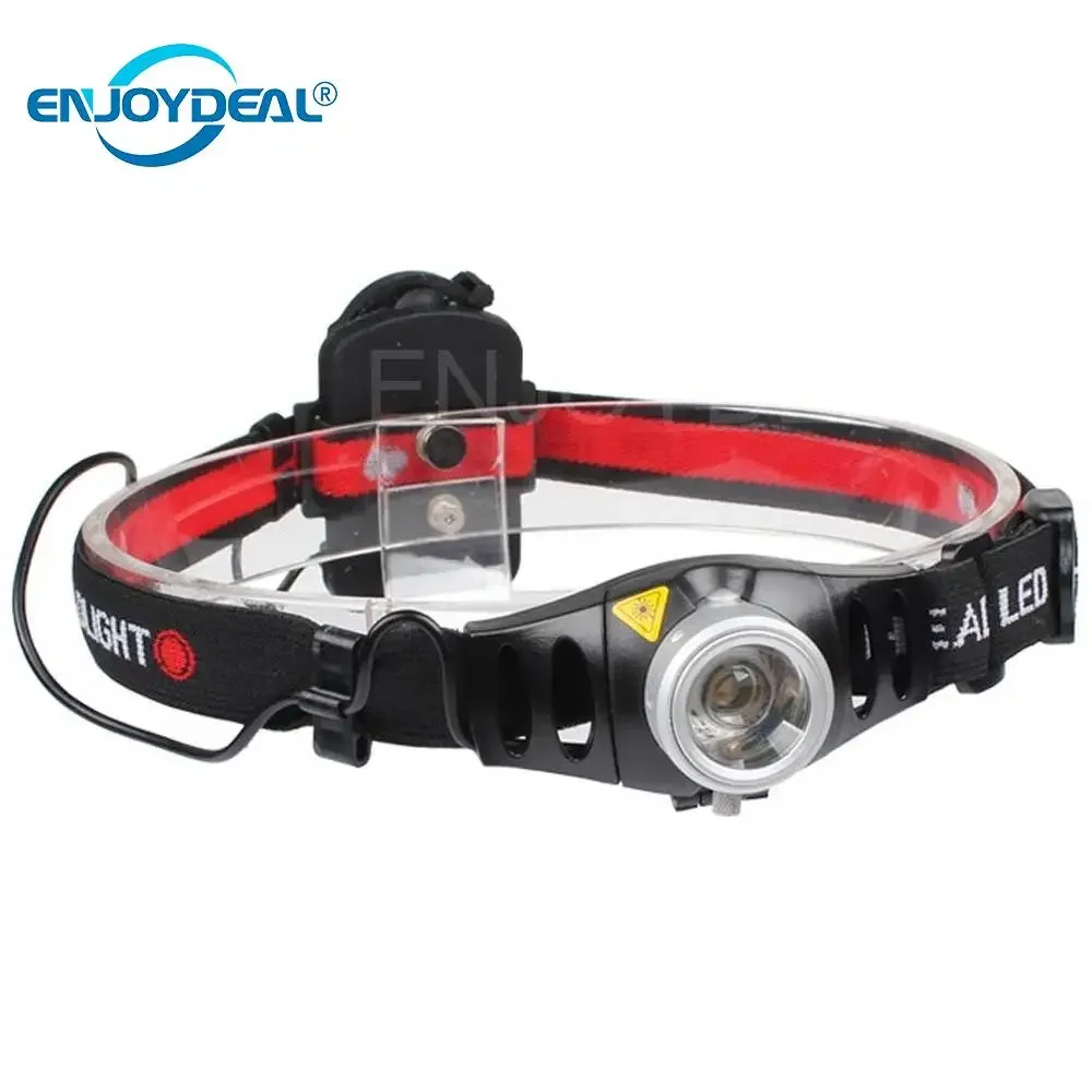 New 2000 Lumens LED Headlamp Headlight Adjustable Focus Bright 2Modes Head Torch Lampe Hunting Fishing Travel NEW