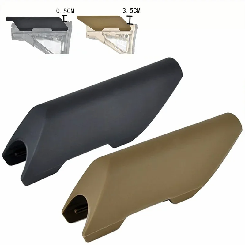 

Tactical CTR Cheek Riser Low Hight Version Nylon For Non Gunstock Stock Buttstock AR 15 M4 Enhancer Airsoft Accessories