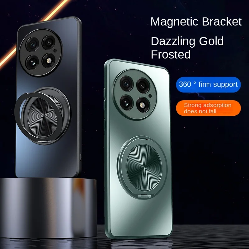 

Чехол для OnePlus 13, жесткий матовый чехол с кольцом, магнитная защитная задняя крышка, чехол для OnePlus 13 One Plus 13, полное покрытие, чехол для телефона