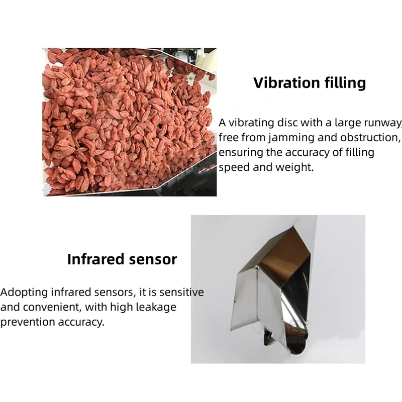 PBOBP High Precision Small Manual 1-20g Sachet Seeds Herbs Spices Dry Powder Weighing And Filling Machine