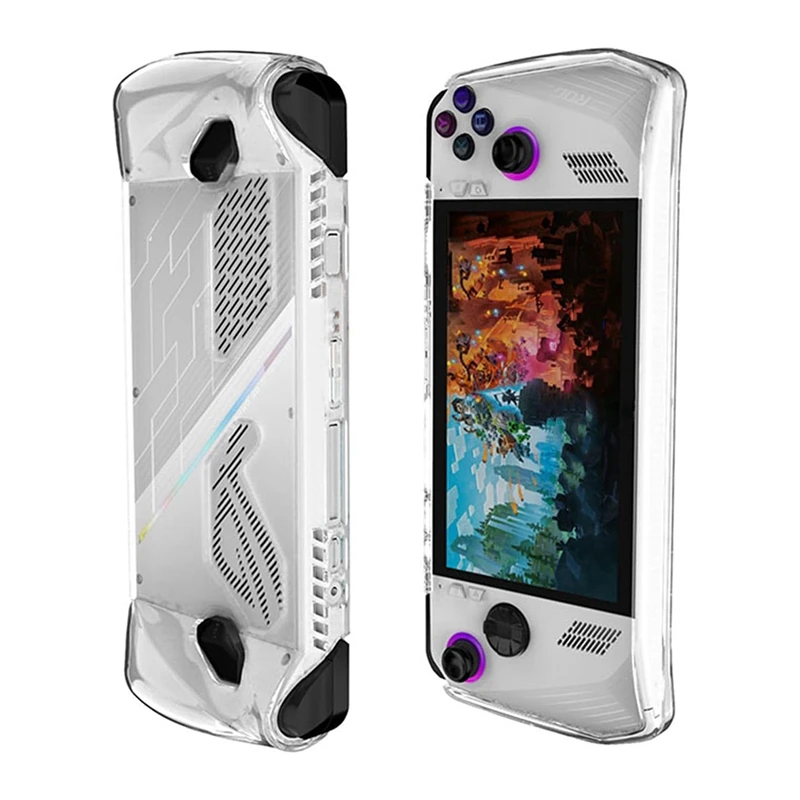 جراب واقي شفاف للألعاب ، 7 بوصة ، محمول باليد ، ناعم ، غطاء TPU ، وحدة تحكم في الألعاب ، حقيبة كاملة Pretoction