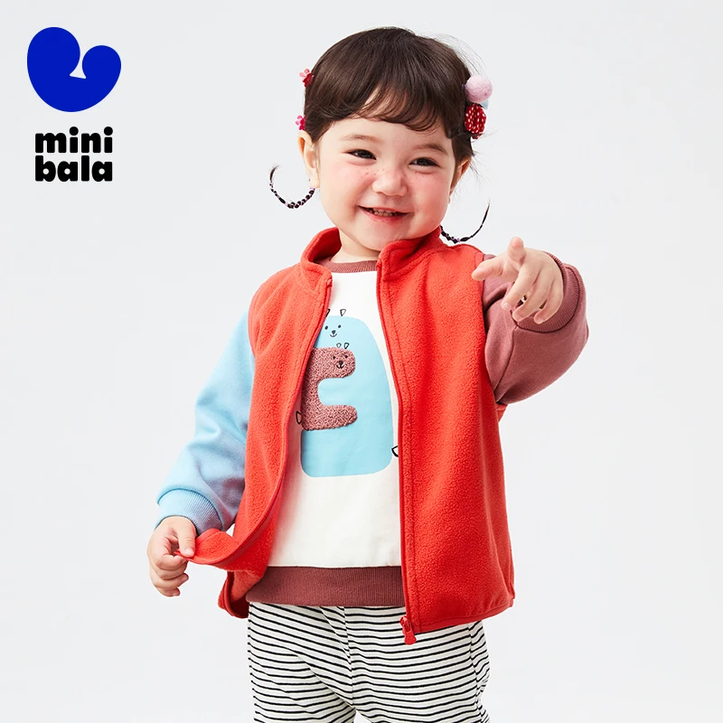 Mini Bala Casual Wear Children Jacket Fashionable 2024 New Spring and Autumn New Windproof Jacket