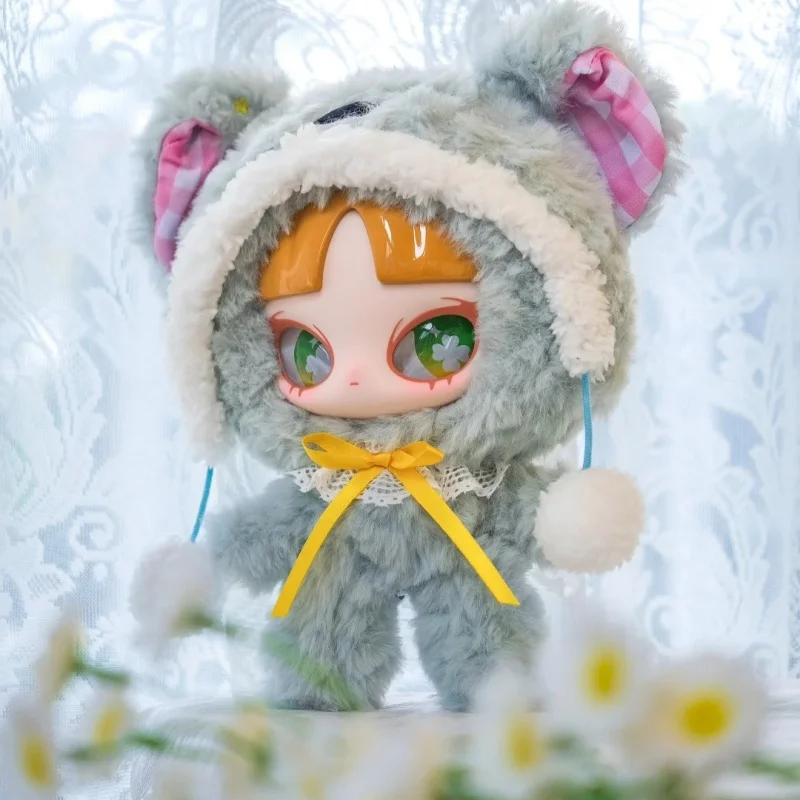 Inn Spring Series Blind Box Genuine Stock Plush Doll Can Wear And Remove Hat Trendy Play Handmade Backpack Pendant Birthday Gift