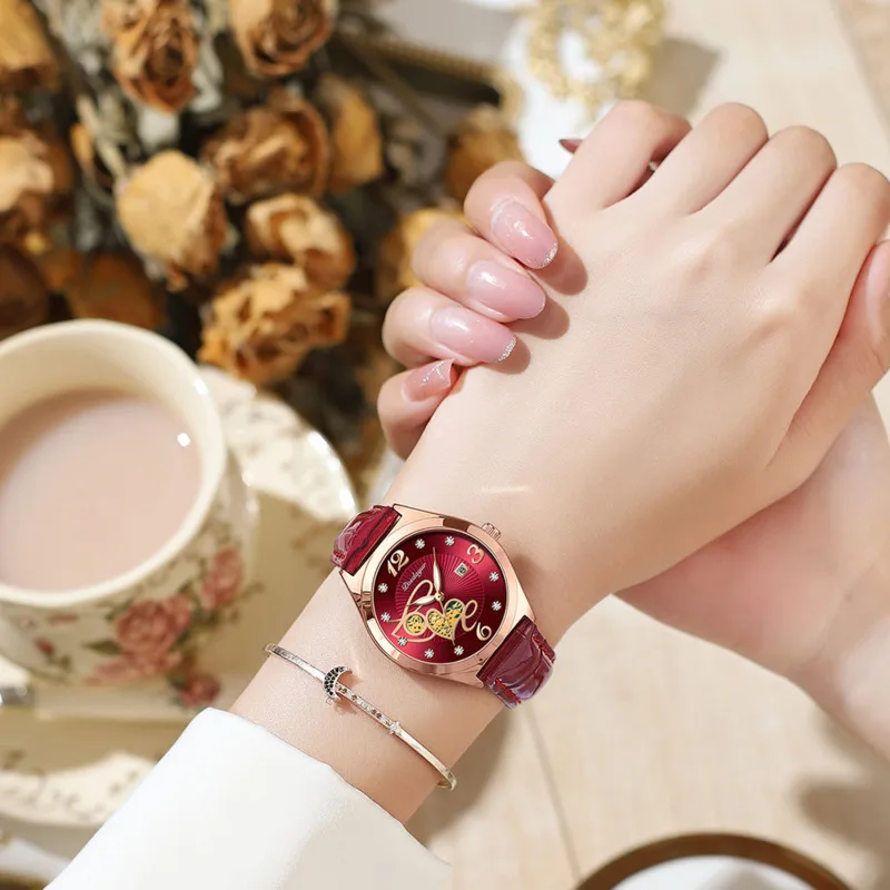 

Fashion Luxury Elegant Ladies Accessories Quartz Watch for Wrist Femme Gift Trend Designer 2000s Aesthetic Casual Hand Clock Y2k