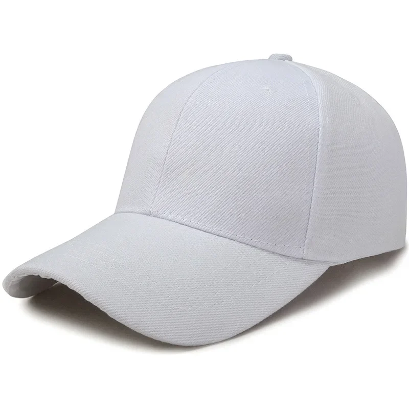 Boné de beisebol monocromático unissex, snapback, ajustado, casual, Hip Hop, pai, homens, mulheres, bonés