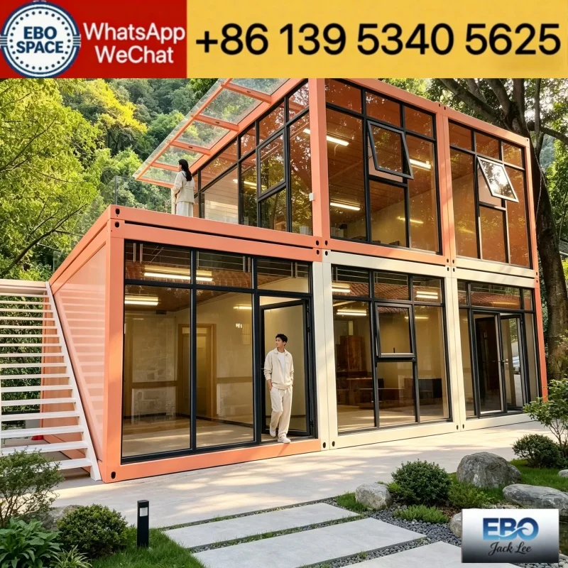 20ft foldable garden house, low-cost fast construction, Australian standard compliant Modified Container