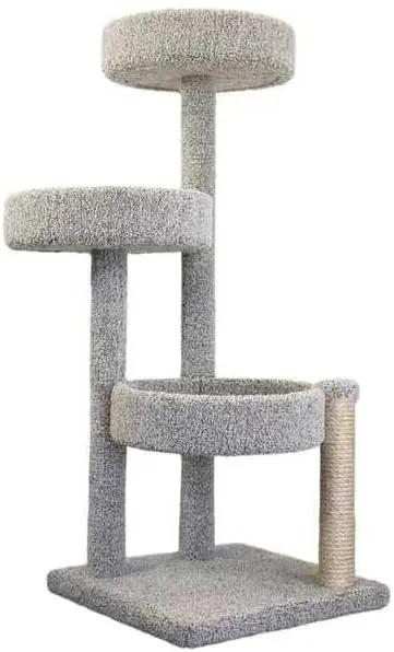 

Cat Tower Large Multi-LevelCarpeted Cat Tree with Scratching PostsCat Furniture for Indoor Cats Multicolor