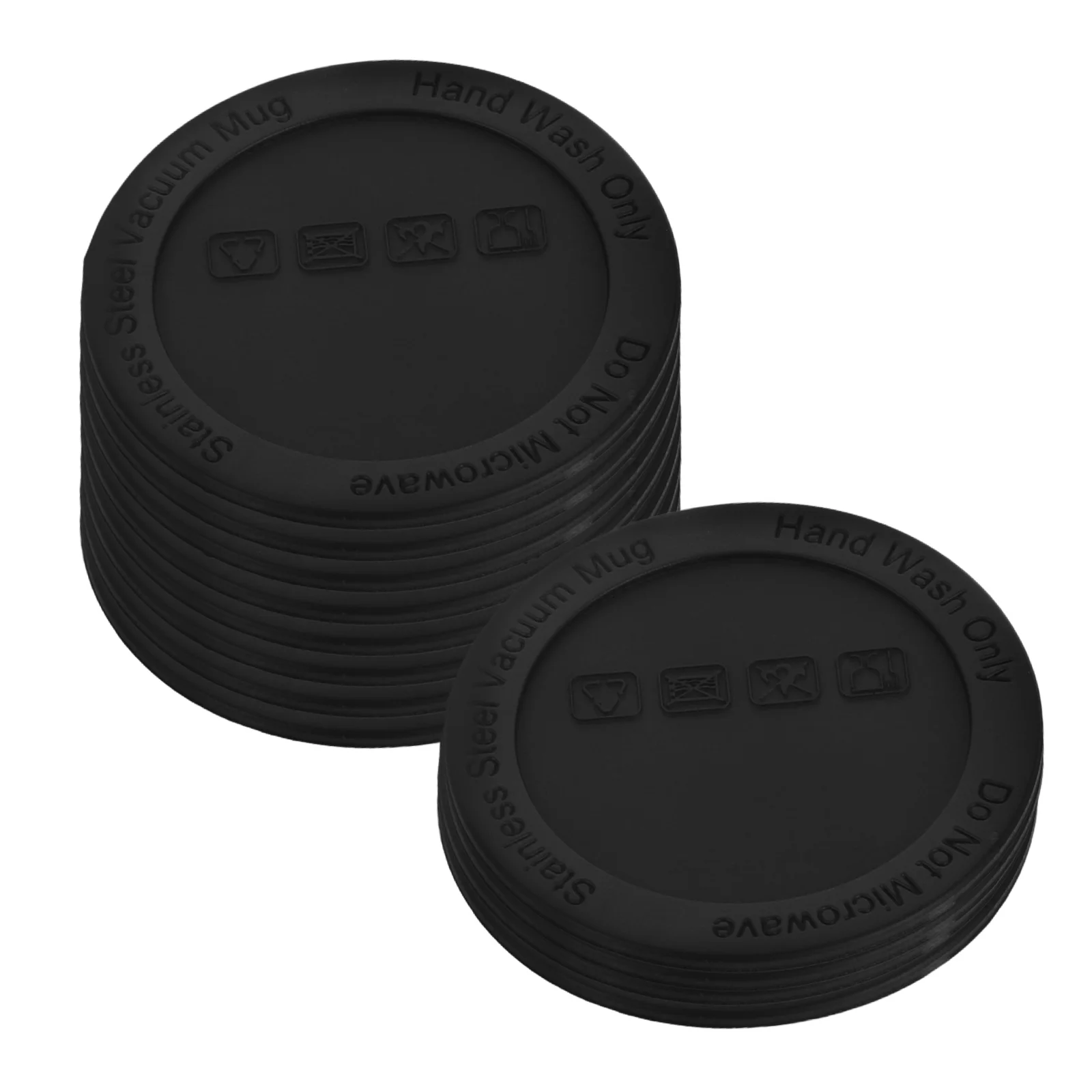 

12Pcs Insulated Cup Silicone Pads Non-Slip Tumbler Bottom Protector Heat-Resistant Reusable Bottle Mats for Home Office Outdoor