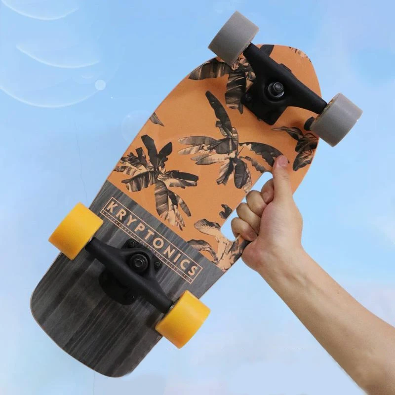 Outdoor Portable EDC Handheld Small Fish Board Adult Commuting Skateboard Tool