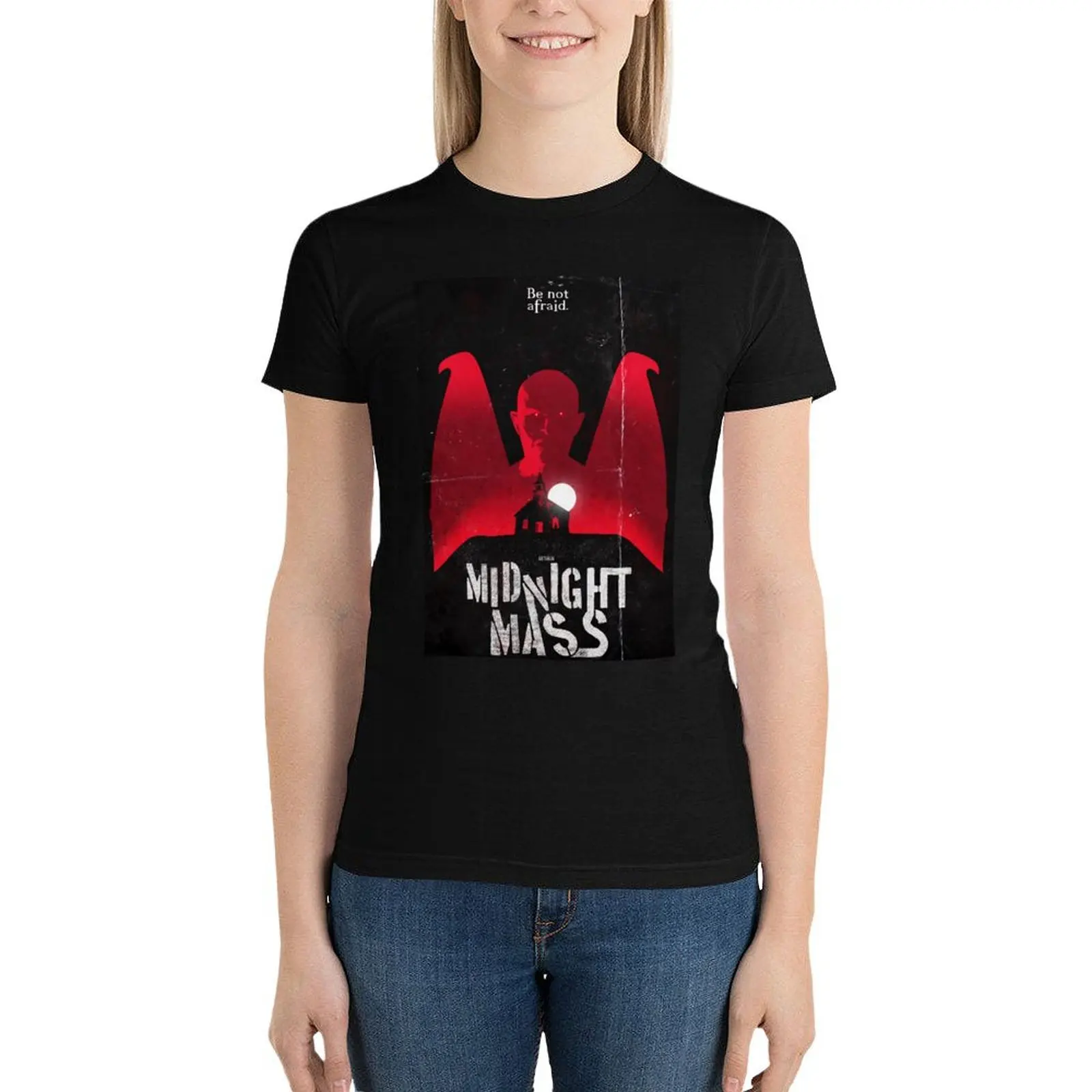 Midnight Mass Midnight red T-Shirt cute tops plus size tops fashion woman blouse 2024