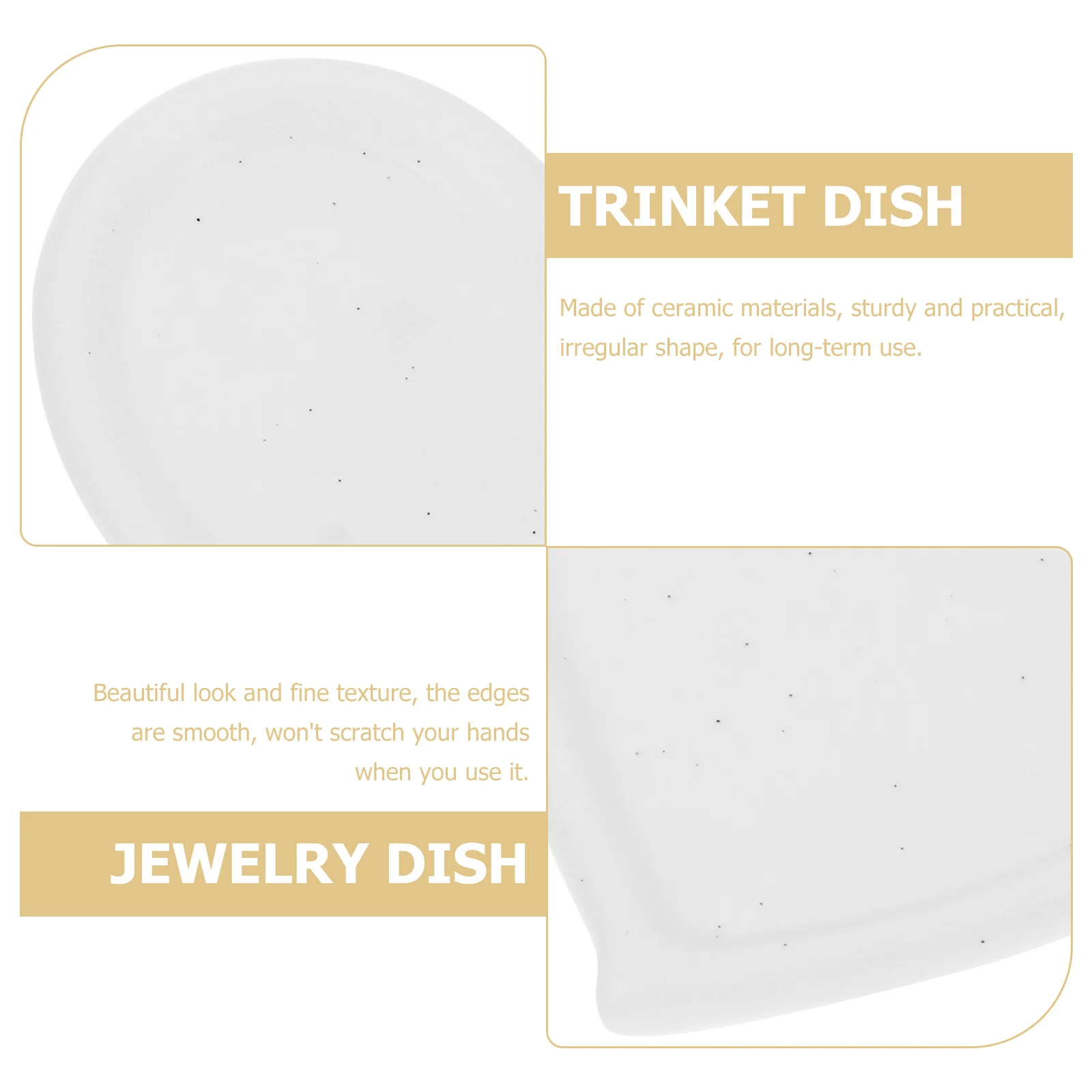 

Heart Ceramic Jewelry Tray Elegant Jewelry Organizer Home Storage Plate Trinket Dish Ring Holder Jewellery Tray