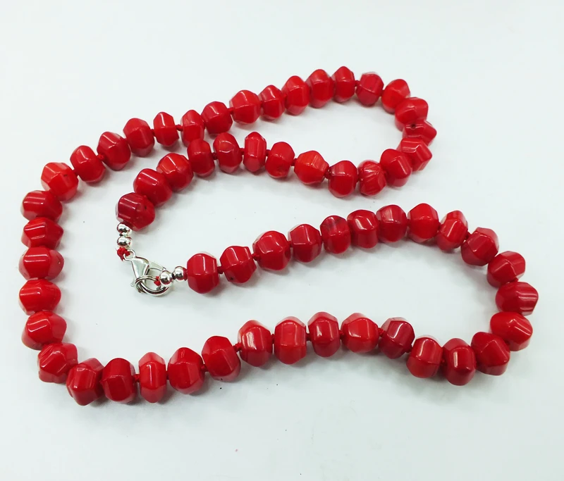 

2025NEW The last one Attractive, high quality, the classic 10MM red coral necklace 19"