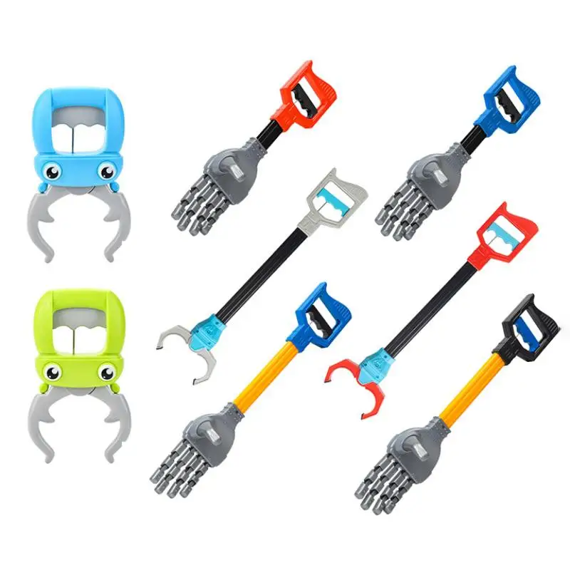 Hand Eye Coordination Play Funny Children Intelligence Grabber Litter Picker Toys Robot Hand Claw Grabber Tool For Kids Childre