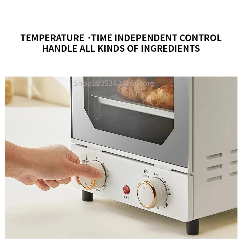 Household Desktop Electric Oven, Large Capacity Multi-Function Device with Precise Temperature Control for Baking andRoastingUse